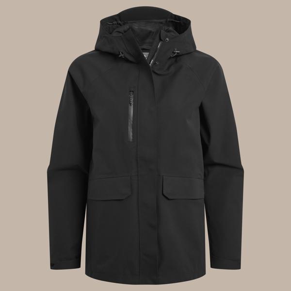 Craghoppers Expert Women's Kiwi Pro Stretch Long Jacket, front