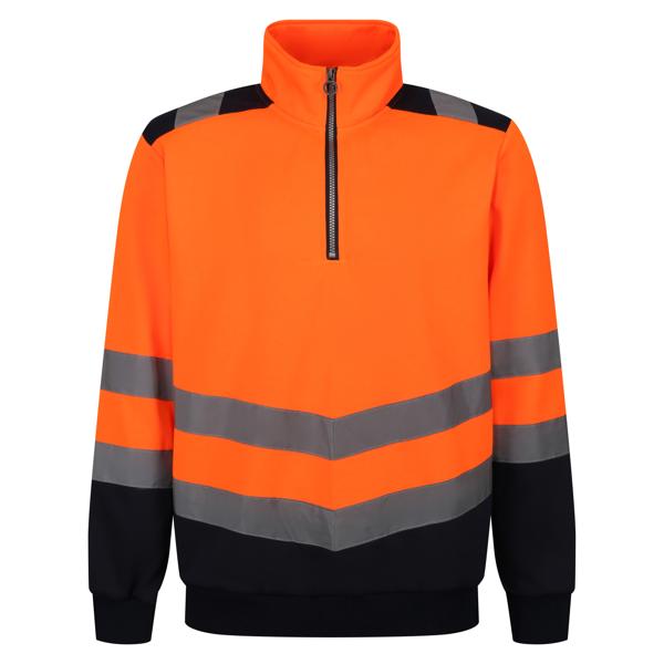 Men's 2-tone Quarter-Zip Top