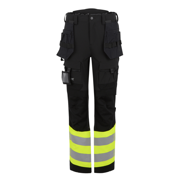 Men's Hi-Vis X-Pro Stretch Holster Trousers - Class 1, front