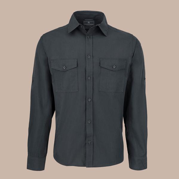 Craghoppers Expert Kiwi Long Sleeve Shirt, front