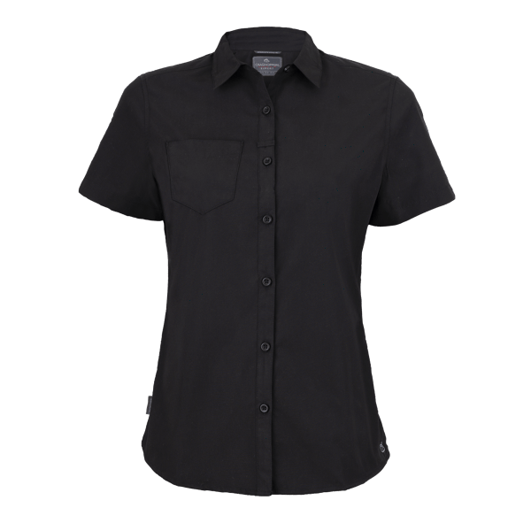 Craghoppers Expert Women's Kiwi Short Sleeve Shirt, front