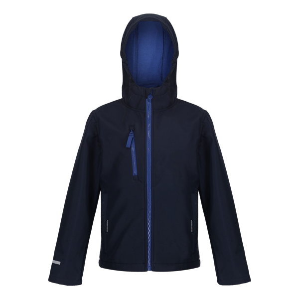 Kids' Ablaze 3-Layer Softshell Jacket, front