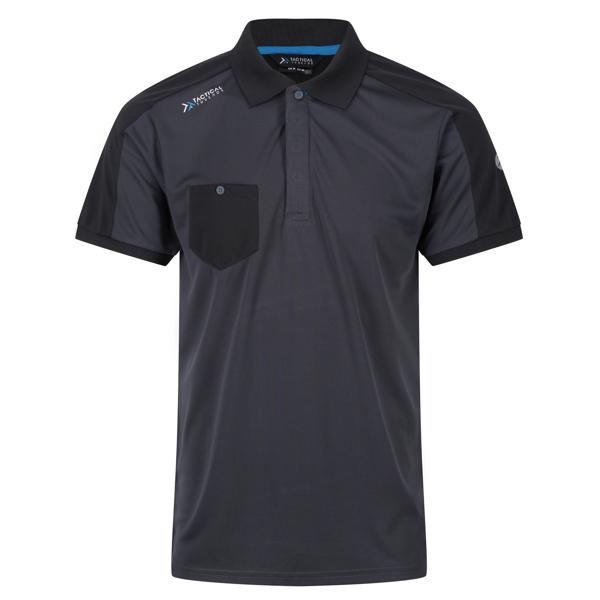 Men's Offensive Moisture Wicking Polo Shirt, front